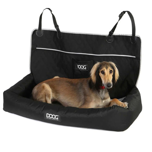 DOOG Pet Car Seat Large Black 39.5″ x 15.6″ – CARSEAT01-L
