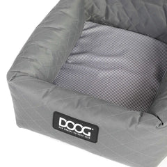 DOOG Pet Car Seat Grey 19.5″ x 19.6″ x 14″ – CARSEAT02