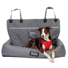 DOOG Pet Car Seat Large Gray 39.5″ x 15.6″ – CARSEAT02-L