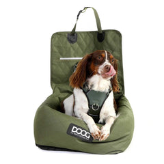 DOOG Pet Car Seat Green 19.5″ x 19.6″ x 14″ – CARSEAT03
