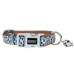 DOOG Neoprene Dog Collar Dash Extra Small Blue/Black/Brown – COLDAS-XS