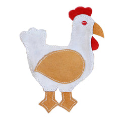 Doog Country Tails Chicken Chew Toy White 4.72″ x 1.18″ x 7.48″ – CTA13