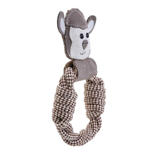 Doog Country Tails Sheep Rope Ring Toy Grey 24″ x 1.18″ x 5.51″ – CTRR03