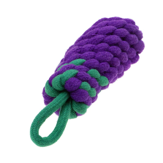 Doog Country Tails Eggplant Toy Purple 3.14″ x 2.75″ x 9.84″ – CTRT03