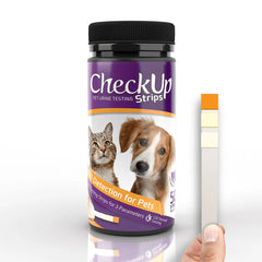 Coastline Global CheckUp Dog and Cat Urine Testing Strips for Detection of Blood in Urine 50 count 4″ x 1.5″ x 1.5″ – CUBB