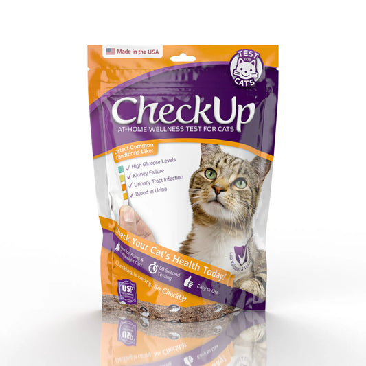 Coastline Global CheckUp At Home Wellness Test for Cats 3″ x 7″ x 8.5″ – CUC