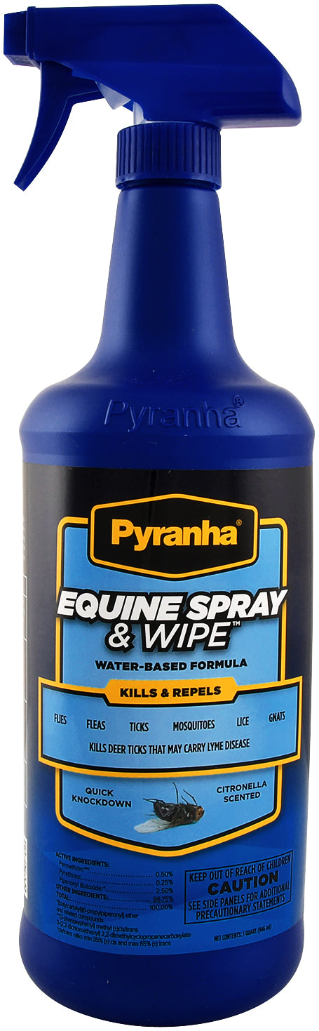**Pyranha Equine Spray N' Wipe, 32 oz