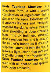 Davis Tearless Shampoo, 12 oz