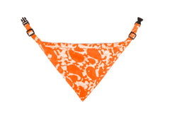 DGS Pet Products Unbugz-It Bandana Large Abstract Orange – DGSBNDUABL09