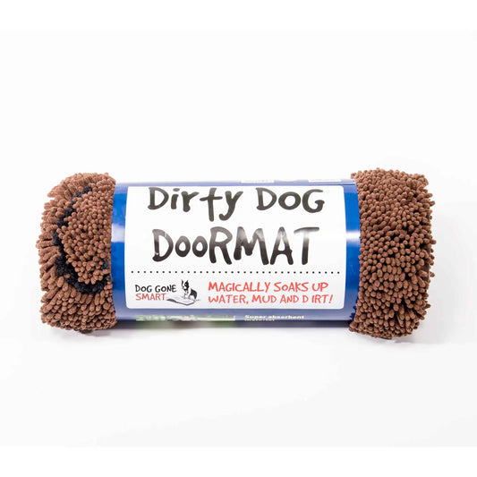 DGS Pet Products Dirty Dog Door Mat Medium Brown 31″ x 20″ x 2″ – DGSDDM3103