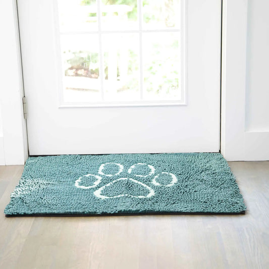 DGS Pet Products Dirty Dog Door Mat Medium Pacific Blue 31″ x 20″ x 2″ – DGSDDM3132