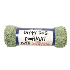 DGS Pet Products Dirty Dog Door Mat Large Sage Hue 35″ x 26″ x 2″ – DGSDDM3533