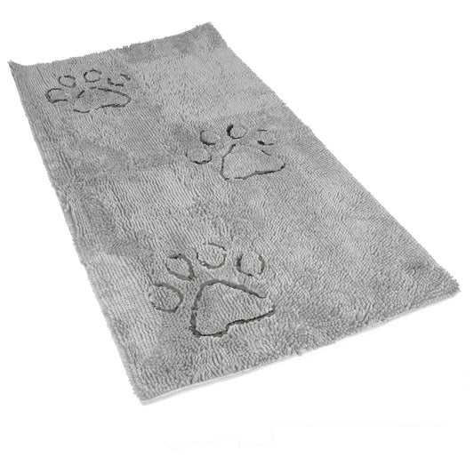 DGS Pet Products Dirty Dog Doormat Runner Silver Grey 60″ x 30″ x 2″ – DGSDDRP602026