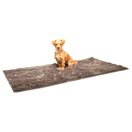 DGS Pet Products Dirty Dog Doormat Runner Misty Grey 60″ x 30″ x 2″ – DGSDDRP602126