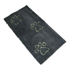 DGS Pet Products Dirty Dog Doormat Runner Cool Grey/Lime Green 60″ x 30″ x 2″ – DGSDDRP602142