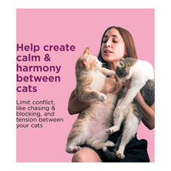 Comfort Zone Multicat Calming Diffuser Refill, 48 ml- 6 Pack, 180 Day Use