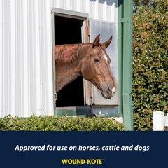 Farnam Wound-Kote Blue Lotion Spray Wound Dressing, 7 oz