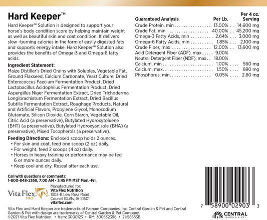 Vita Flex Hard Keeper Solution for Horses, 24 Day Supply