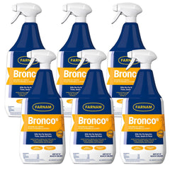 Bronco e Equine Fly Spray plus Citronella Scent, quart, 6pk
