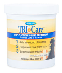 Tri-Care Triple Action Wound Treatment 14oz jar