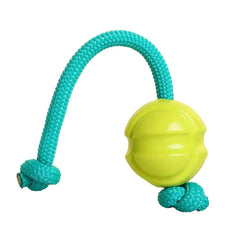 DOOG Fetch-ables Fetch-A-Tug Dog Toy Yellow 12″ x 2.75″ x 2.75″ – FBR03