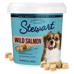 Stewart Pro-Treat Freeze-Dried Wild Salmon Treats for Dogs Size: 9.5oz
