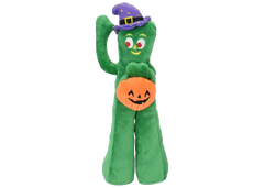 Gumby Plush Witch with Pumpkin 10"