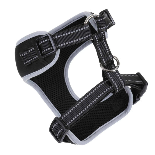 DOOG Neoflex Dog Harness Lassie Medium Black – HARBFLSOFT-M