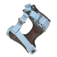 DOOG Neoflex Dog Harness Dash Medium Blue/Black/Brown – HARDASSOFT-M