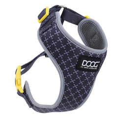 DOOG Neoflex Dog Harness Odie Large Black/Purple/Yellow – HARGYCSOFT-L