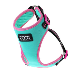 DOOG Neoflex Dog Harness Rin Tin Tin Neon Medium Teal/Pink – HARTIN-M