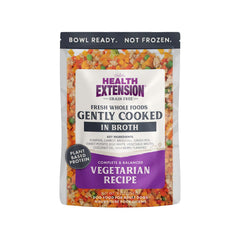 Gently Cooked Grain Free Vegetarian Recipe 9oz Pouches for Dogs -9oz