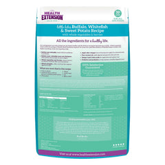 Health Extension Grain Free Buffalo & Whitefish Little Bites Dry Dog Food 3.5lb