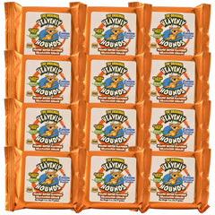 Peanut Butter Chews - Anxiety Relief for Dogs - Natural Ingredients - No Hemp Calming Treats, 2 Oz - Pack of 12