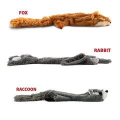 Jeffers Pet Thinnies Unstuffed with Squeaker, No Rope Dog Toy – 21" Plush Rabbit, Flat Stuffing Free Chew Toy for Dogs & Puppies – Soft, Durable, Interactive Play, Fetch, Tug, Training, Teething