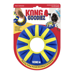 KONG Goodiez Ring, Blue/Yellow, Med
