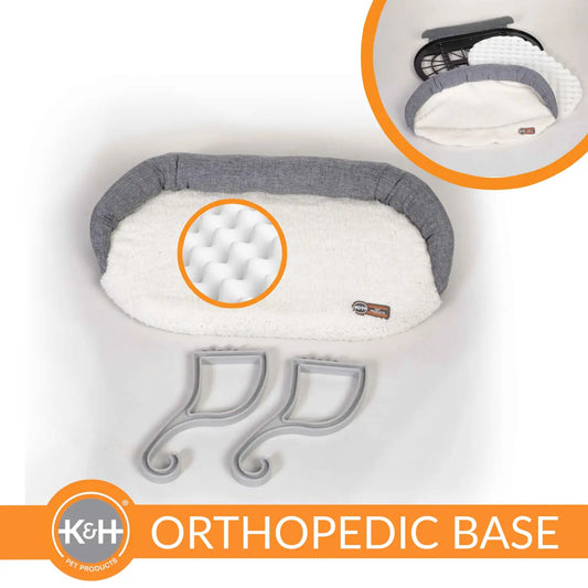 K&H Pet Products Universal Wall Mount Cat Shelf Natural 24″ x 14″ x 12″ – KH100550261