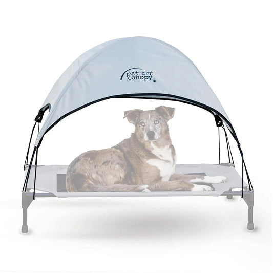 K&H Pet Products Pet Cot Canopy Large Gray 30″ x 42″ x 28″ – KH1639