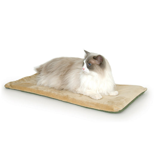 K&H Pet Products Thermo-Kitty Mat Sage 12.5″ x 25″ x 0.5″ – KH3293
