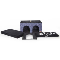 K&H Pet Products Thermo-Kitty Duplex Navy Blue 12″ x 24″ x 12″ – KH3822