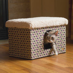 K&H Pet Products Kitty Bunkhouse Tan 12″ x 18″ x 12″ – KH3885