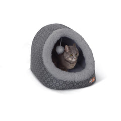 K&H Pet Products Thermo-Pet Cave Unheated Gray 17″ x 15″ x 13″ – KH4937