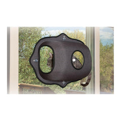K&H Pet Products EZ Mount Window Bubble Pod Kitty Sill Dark Gray 27″ x 7.5″ x 20″ – KH4954