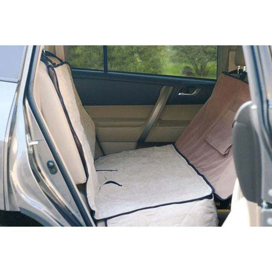 K&H Pet Products Deluxe Car Seat Saver Tan 54″ x 58″ x 0.25″ – KH7861