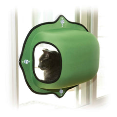 K&H Pet Products EZ Mount Window Pod Kitty Sill Green 27″ x 20″ x 20″ – KH9182