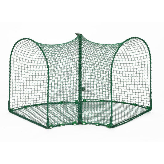 Kittywalk Curves (2) Outdoor Cat Enclosure Green 48″ x 18″ x 24″ – KWC700