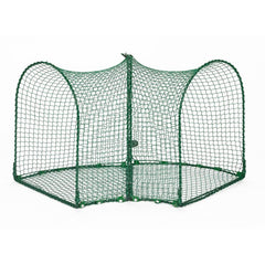 Kittywalk Curves (2) Outdoor Cat Enclosure Green 48″ x 18″ x 24″ – KWC700