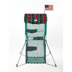 Kittywalk Penthouse Outdoor Cat Enclosure Green 18″ x 24″ x 60″ – KWPH500