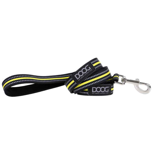 Neoprene Dog Leash Bolt Neon