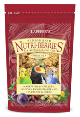 Lafeber Senior Bird Nutri-Berries for Parakeet & Cockatiel, 10 oz bag